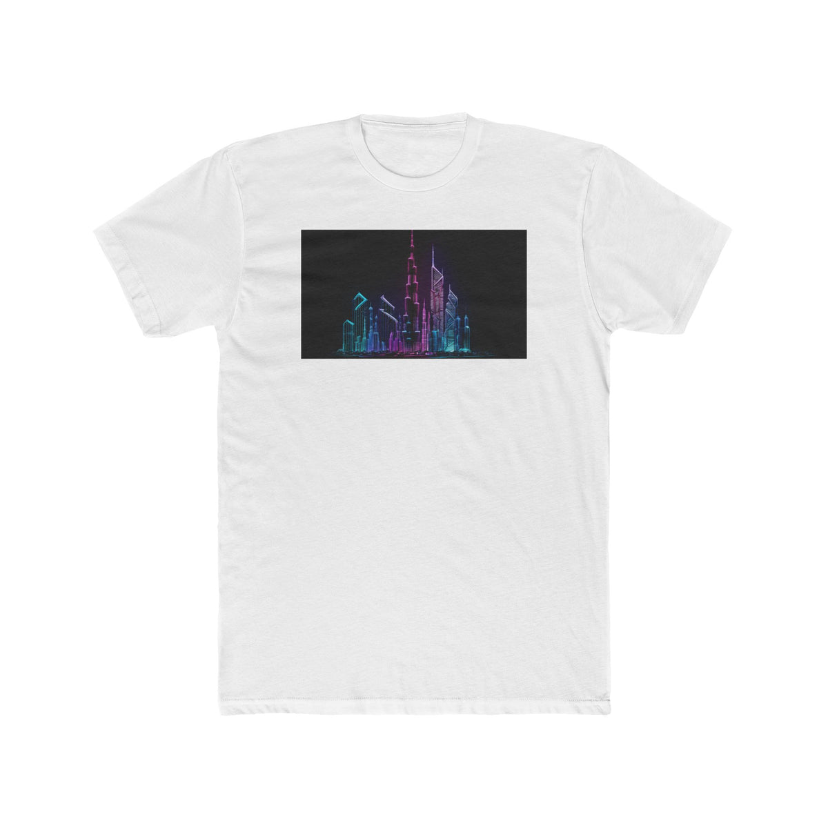 Men's Cotton Crew Tee - Elsewhere collection - Burj Khalifa