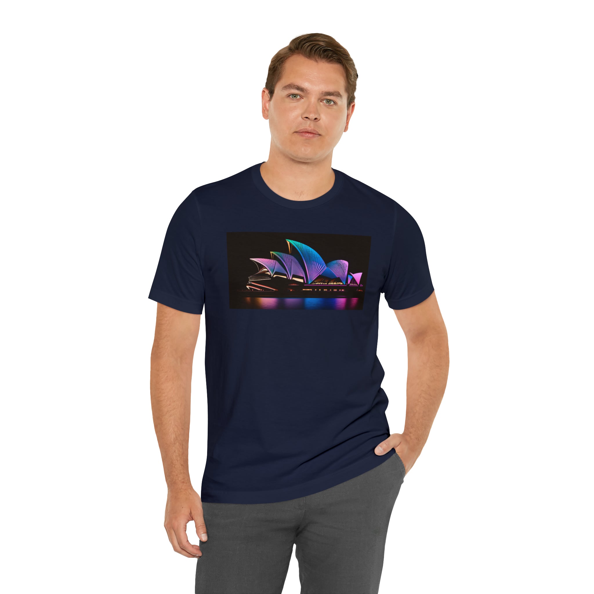 Unisex Jersey Short Sleeve Tee - Sydney Opera House, Australia