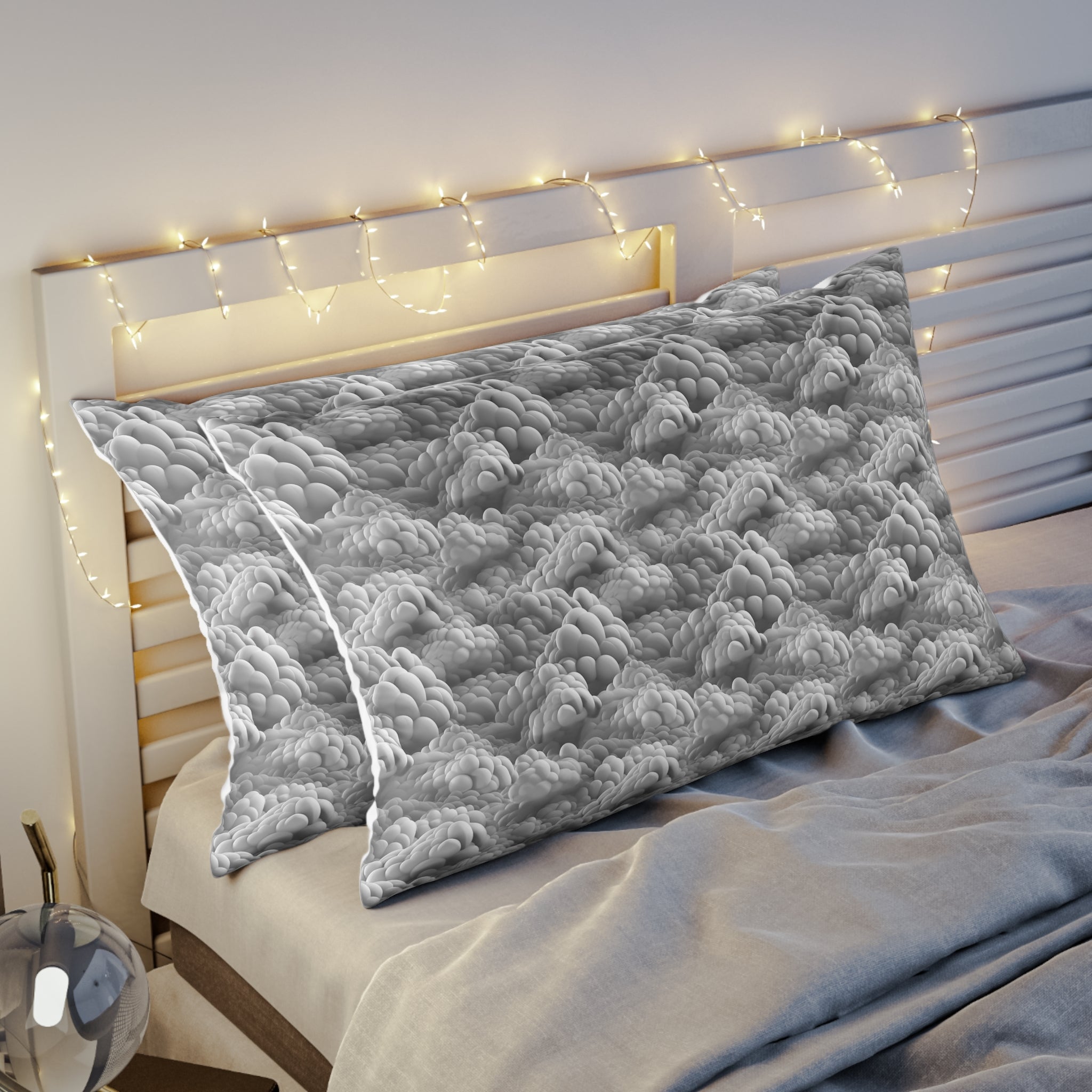 Pillow Sham (AOP) - Seamless Clouds 01