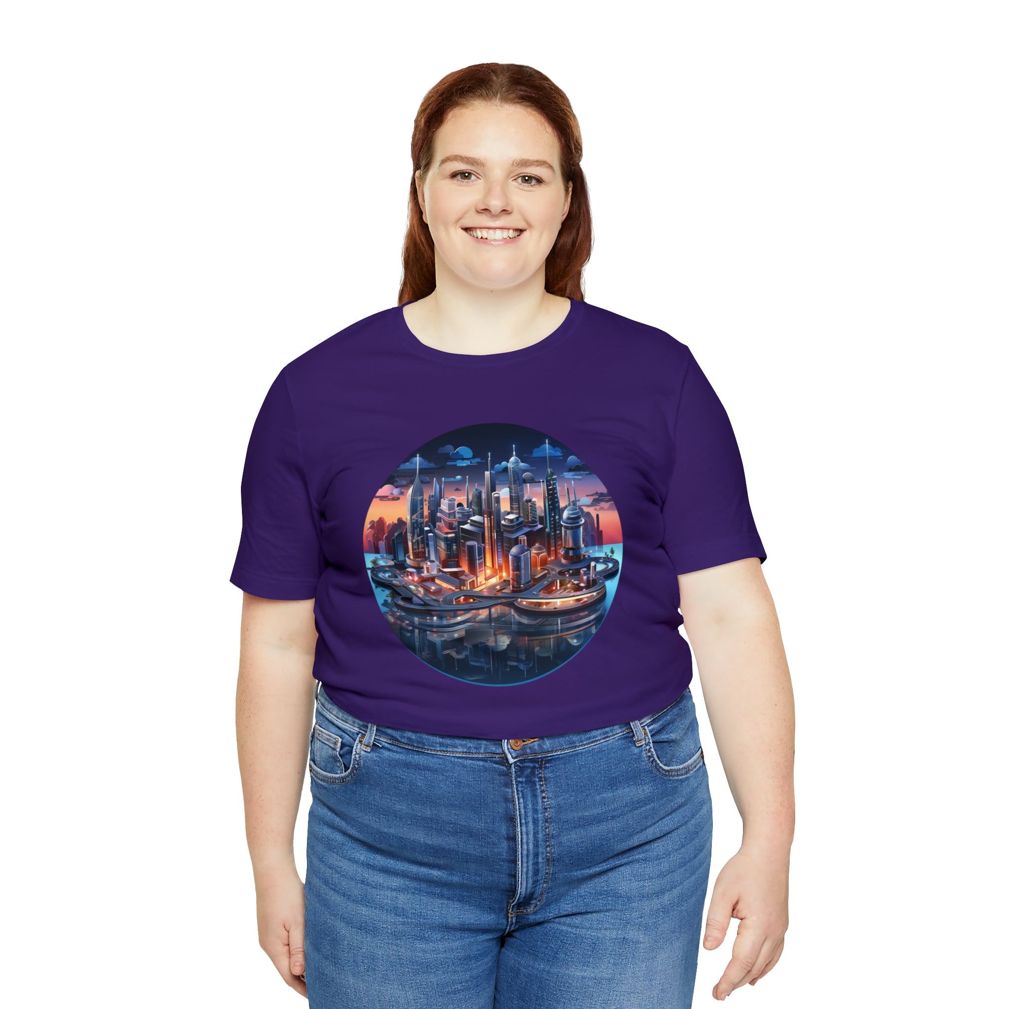 Unisex Jersey Short Sleeve Tee - Isometric Designs 05